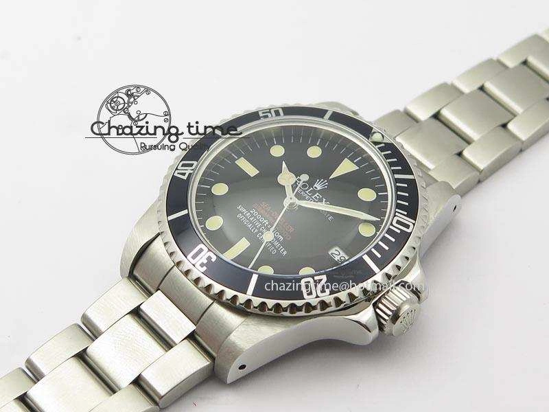 Vintage Sea Dweller 1665 Best Edition Double Red A2836 (Superlumed dial and hands) Reliable 3917