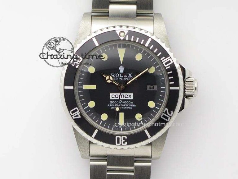 Resilient Vintage Sea-Dweller 1665 Comex JKF Best Edition On Bracelet A 3979