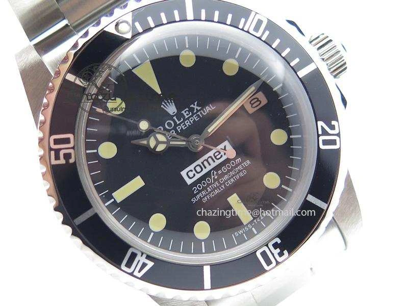 Resilient Vintage Sea-Dweller 1665 Comex JKF Best Edition On Bracelet A 3979