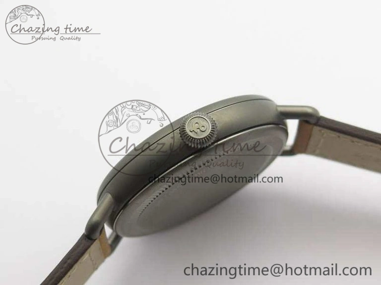 Seasonal WW1-92 Heritage 1:1 Best Edition Black Dial On Brown Leather Strap MIYOTA 5220