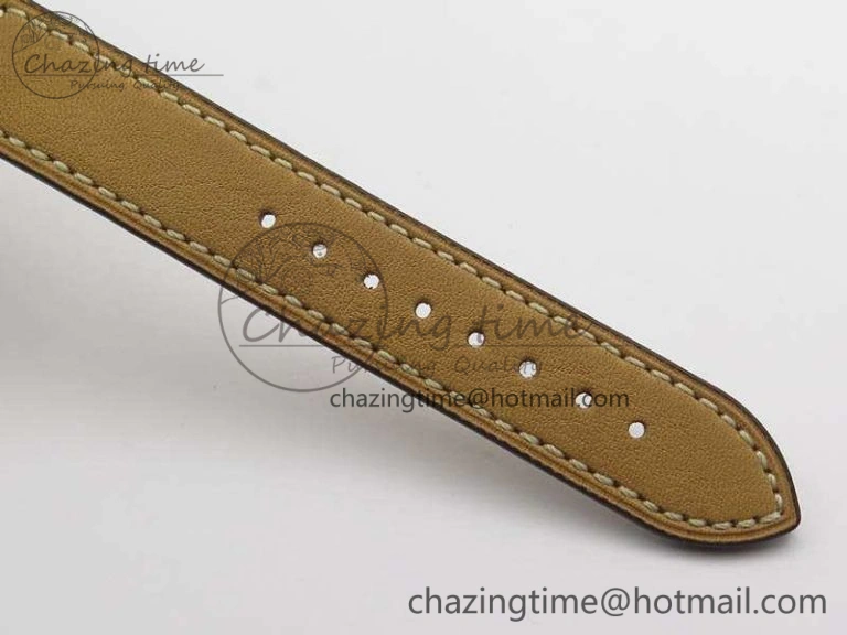 Seasonal WW1-92 Heritage 1:1 Best Edition Black Dial On Brown Leather Strap MIYOTA 5220