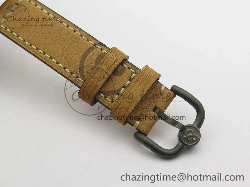 Seasonal WW1-92 Heritage 1:1 Best Edition Black Dial On Brown Leather Strap MIYOTA 5220