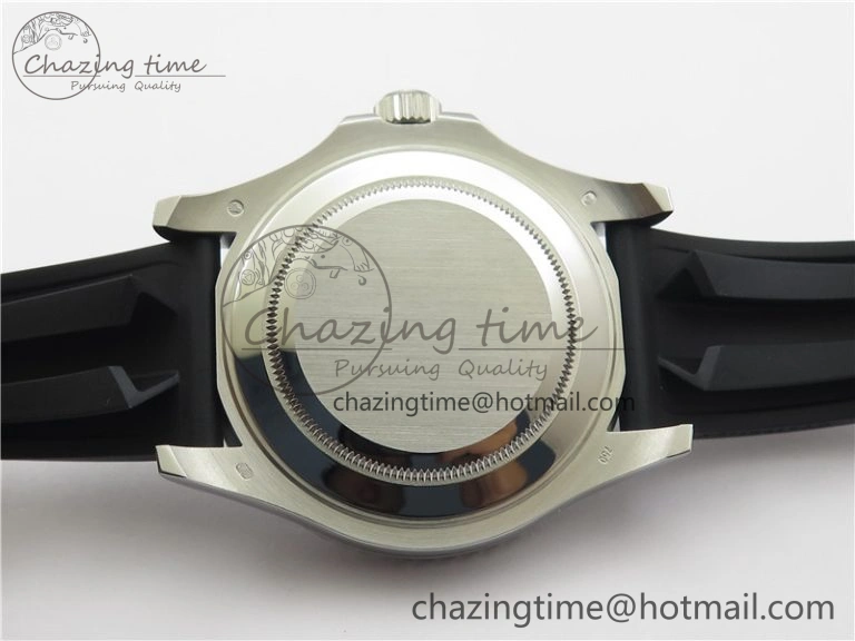 YACHT-MASTER 42MM 226659 3EF 1:1 BEST EDITION 3D BLACK CERAMIC BEZEL ON RUBBER STRAP VS SmartChoice 2501