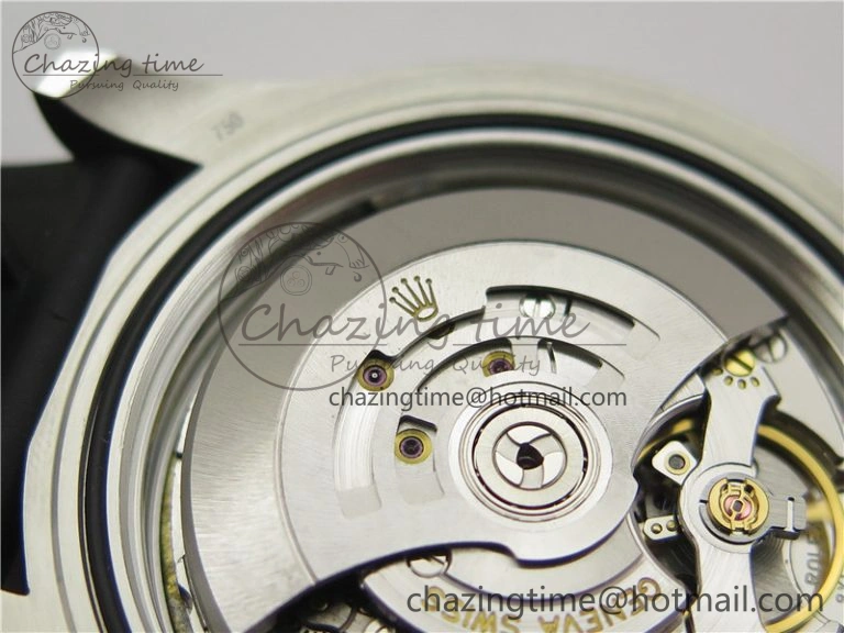 YACHT-MASTER 42MM 226659 3EF 1:1 BEST EDITION 3D BLACK CERAMIC BEZEL ON RUBBER STRAP VS SmartChoice 2501