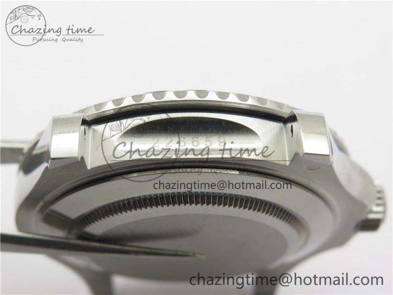 YACHT-MASTER 42MM 226659 3EF 1:1 BEST EDITION 3D BLACK CERAMIC BEZEL ON RUBBER STRAP VS SmartChoice 2501