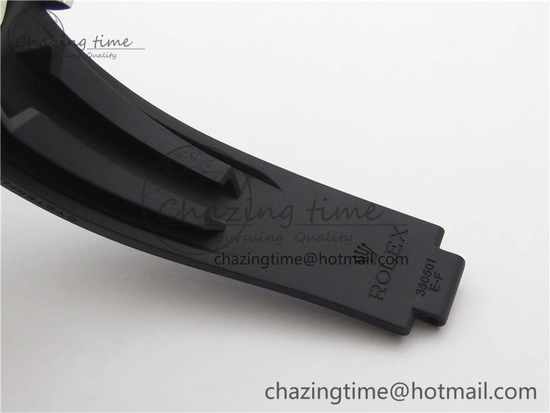 YACHT-MASTER 42MM 226659 3EF 1:1 BEST EDITION 3D BLACK CERAMIC BEZEL ON RUBBER STRAP VS SmartChoice 2501