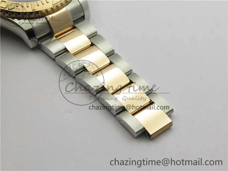 Yacht-Master 116621  BP Maker Best Edition Brown Dial on SS RG Bracelet SA EasyCare 2995