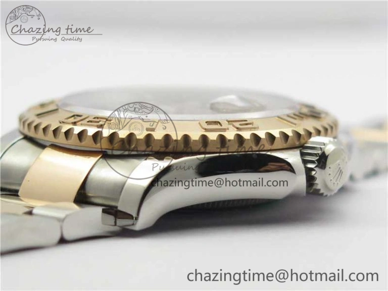 Yacht-Master 116621  BP Maker Best Edition Brown Dial on SS RG Bracelet SA EasyCare 2995