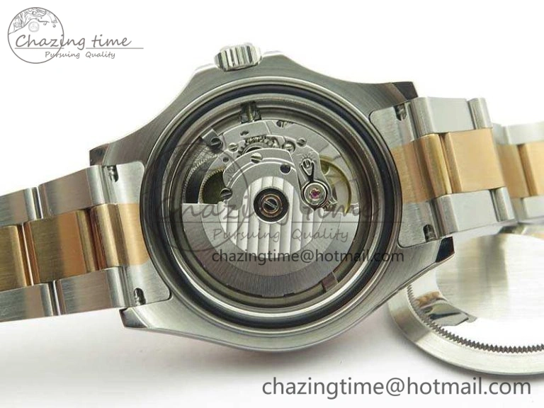 Stretchable Yacht-Master 116621 ARF 1:1 Best Edition Brown Dial On SS RG Bracelet A 3547
