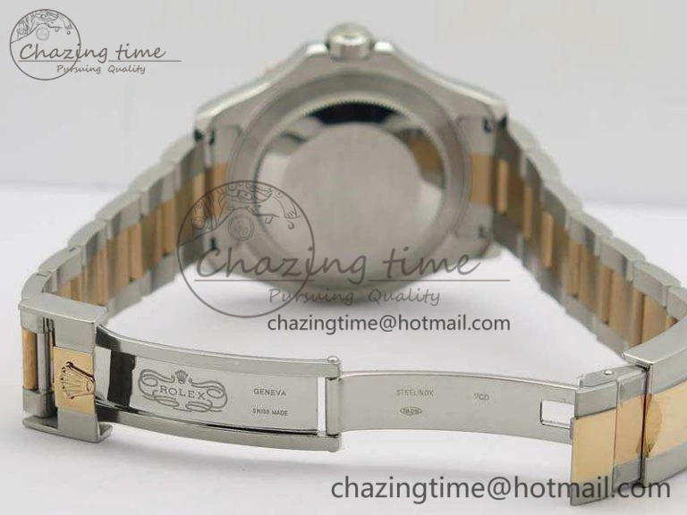 Stretchable Yacht-Master 116621 ARF 1:1 Best Edition Brown Dial On SS RG Bracelet A 3547