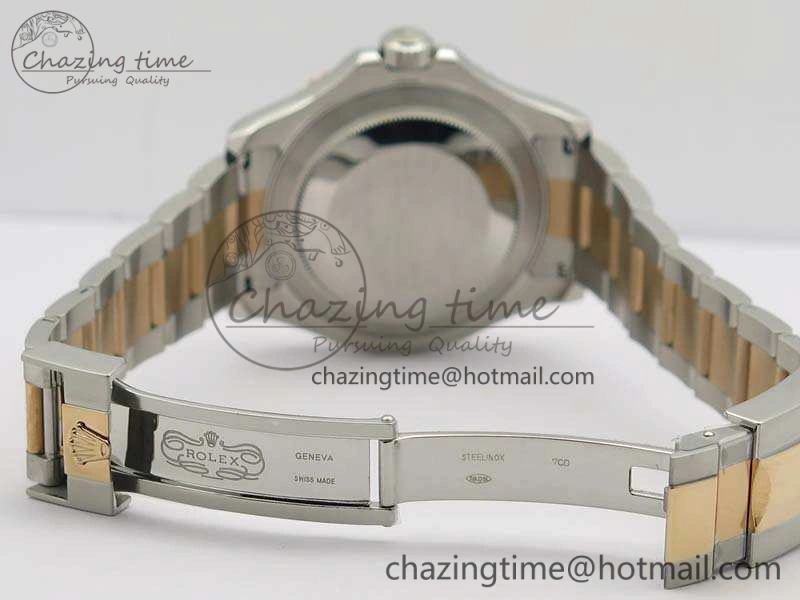 Stretchable Yacht-Master 116621 ARF 1:1 Best Edition Brown Dial On SS RG Bracelet A 3547
