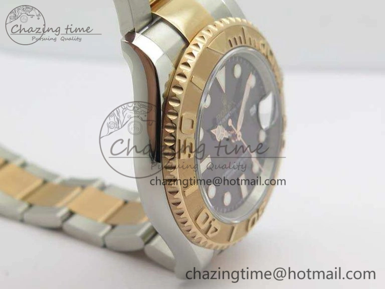 Stretchable Yacht-Master 116621 ARF 1:1 Best Edition Brown Dial On SS RG Bracelet A 3547
