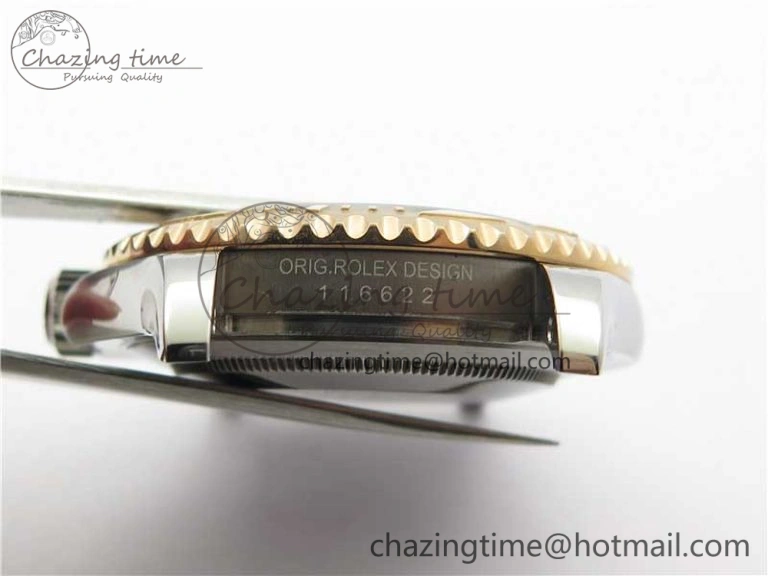 Yacht-Master 116621 ARF 1:1 Best Edition Brown Dial on SS RG Bracelet SH3135 V Classic 3062