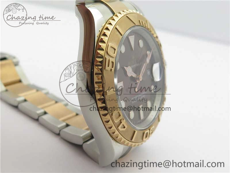 Yacht-Master 116621 ARF 1:1 Best Edition Brown Dial on SS RG Bracelet SH3135 V Classic 3062