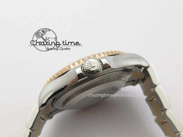 Durable Yacht-Master 116621 BP-Maker RG Bezel Brown Dial On SS RG Bracelet A 3963