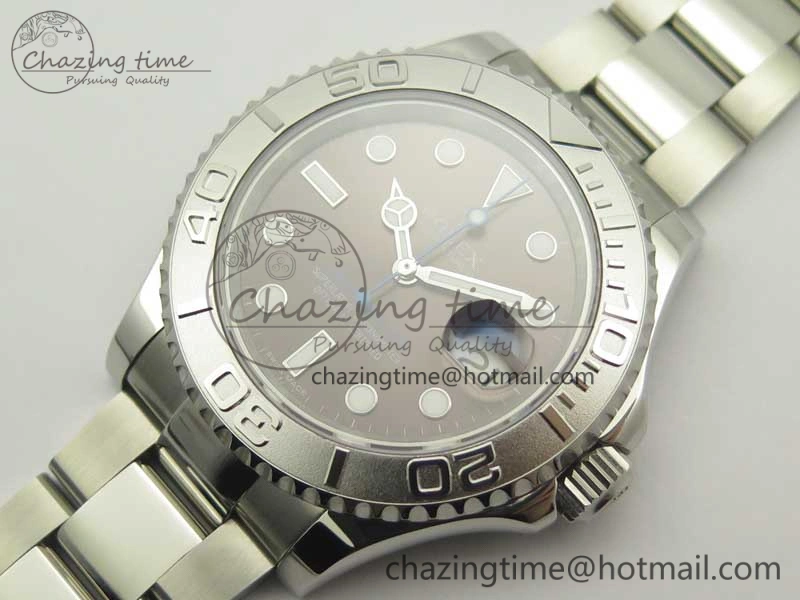Sustainable Yacht-Master 116622 904L SS GMF 1:1 Best Edition Baselworld Gray Dial on 904L SS Bracelet A 3403