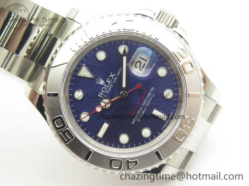 WeatherProof Yacht-Master 116622 904L SS GMF 1:1 Best Edition Blue Dial on 904L SS Bracelet A 3401