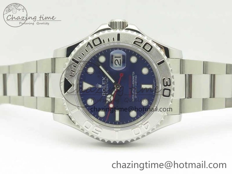 WeatherProof Yacht-Master 116622 904L SS GMF 1:1 Best Edition Blue Dial on 904L SS Bracelet A 3401