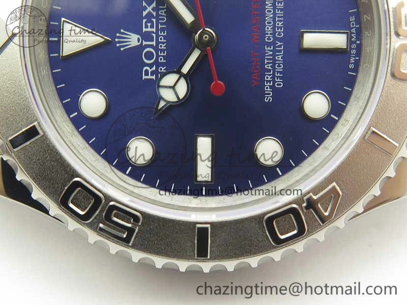 WeatherProof Yacht-Master 116622 904L SS GMF 1:1 Best Edition Blue Dial on 904L SS Bracelet A 3401