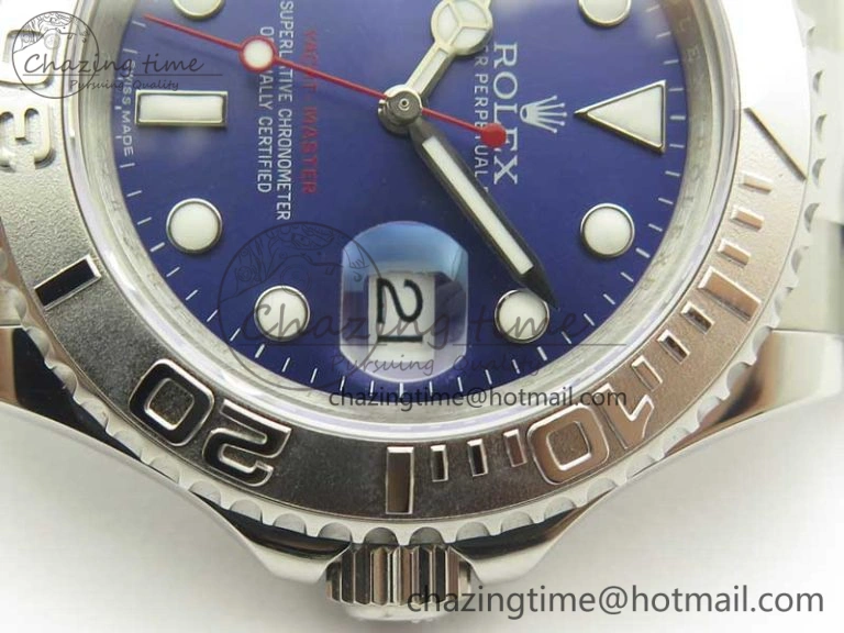 WeatherProof Yacht-Master 116622 904L SS GMF 1:1 Best Edition Blue Dial on 904L SS Bracelet A 3401