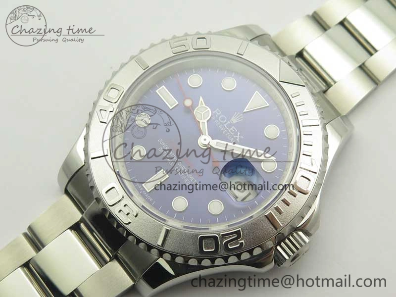 WeatherProof Yacht-Master 116622 904L SS GMF 1:1 Best Edition Blue Dial on 904L SS Bracelet A 3401