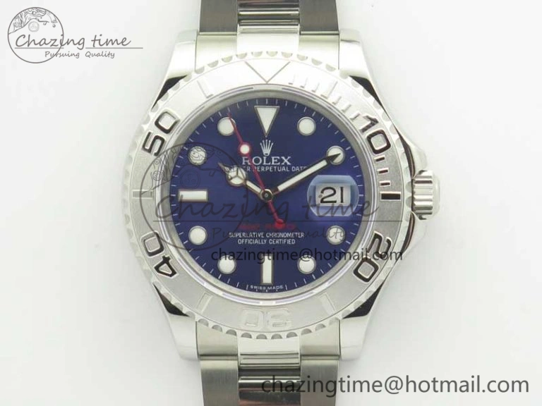 WeatherProof Yacht-Master 116622 904L SS GMF 1:1 Best Edition Blue Dial on 904L SS Bracelet A 3401