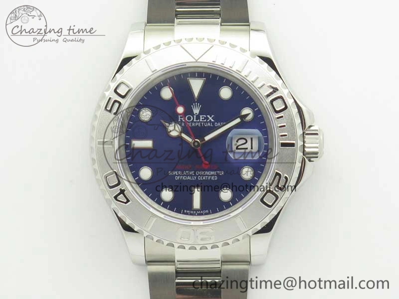 WeatherProof Yacht-Master 116622 904L SS GMF 1:1 Best Edition Blue Dial on 904L SS Bracelet A 3401