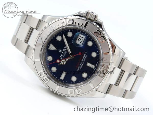 Yacht-Master 116622 904L Steel VSF 1:1 Best Edition Blue Dial on SS Bracelet VS OnTrend 1708