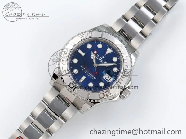 Yacht-Master 116622 904L Steel VSF 1:1 Best Edition Blue Dial on SS Bracelet VS OnTrend 1708