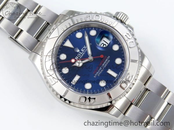 Yacht-Master 116622 904L Steel VSF 1:1 Best Edition Blue Dial on SS Bracelet VS OnTrend 1708
