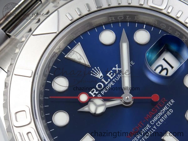 Yacht-Master 116622 904L Steel VSF 1:1 Best Edition Blue Dial on SS Bracelet VS OnTrend 1708