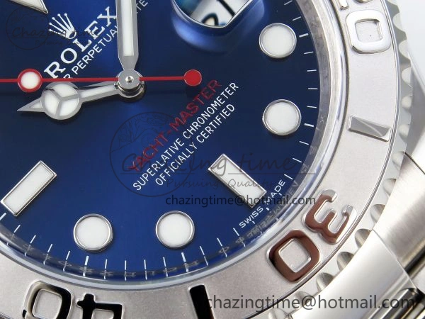 Yacht-Master 116622 904L Steel VSF 1:1 Best Edition Blue Dial on SS Bracelet VS OnTrend 1708