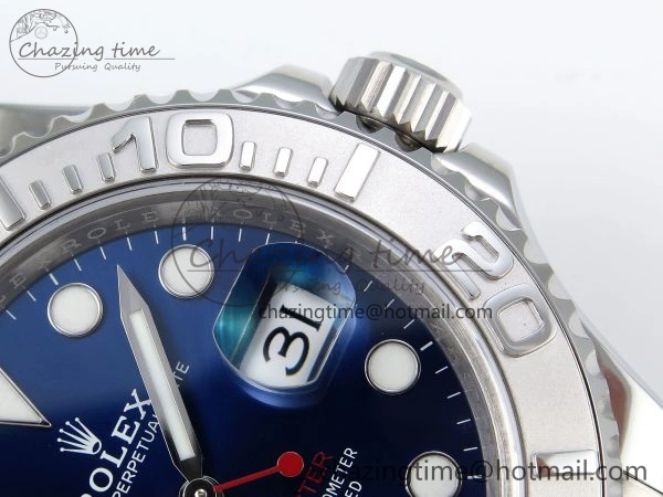 Yacht-Master 116622 904L Steel VSF 1:1 Best Edition Blue Dial on SS Bracelet VS OnTrend 1708