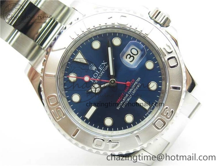 Yacht-Master 116622 ARF 1:1 Best Edition 904L Steel Blue Dial on SS Bracelet A Breathable 3231