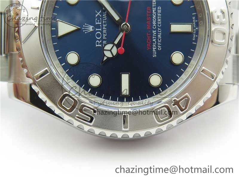 Yacht-Master 116622 ARF 1:1 Best Edition 904L Steel Blue Dial on SS Bracelet A Breathable 3231