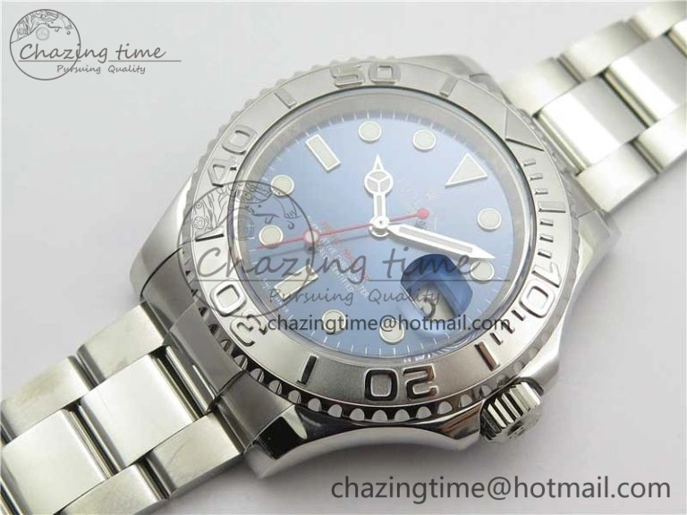 Yacht-Master 116622 ARF 1:1 Best Edition 904L Steel Blue Dial on SS Bracelet A Breathable 3231