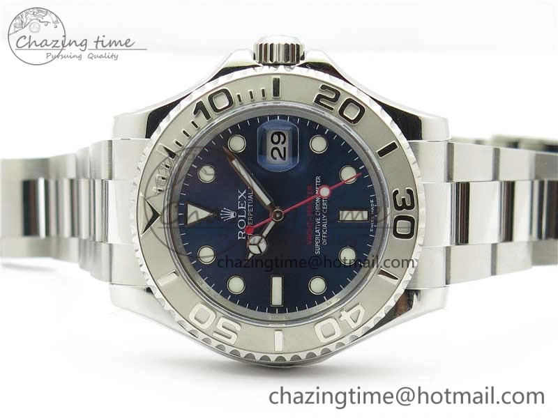 Yacht-Master 116622 ARF 1:1 Best Edition 904L Steel Blue Dial on SS Bracelet SH Elegant 2974