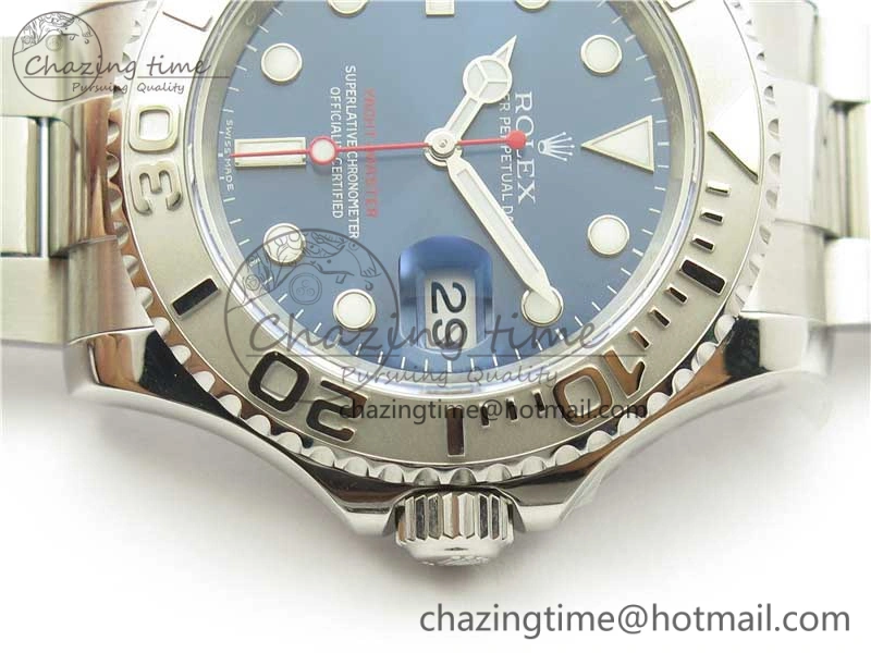 Yacht-Master 116622 ARF 1:1 Best Edition 904L Steel Blue Dial on SS Bracelet SH Elegant 2974