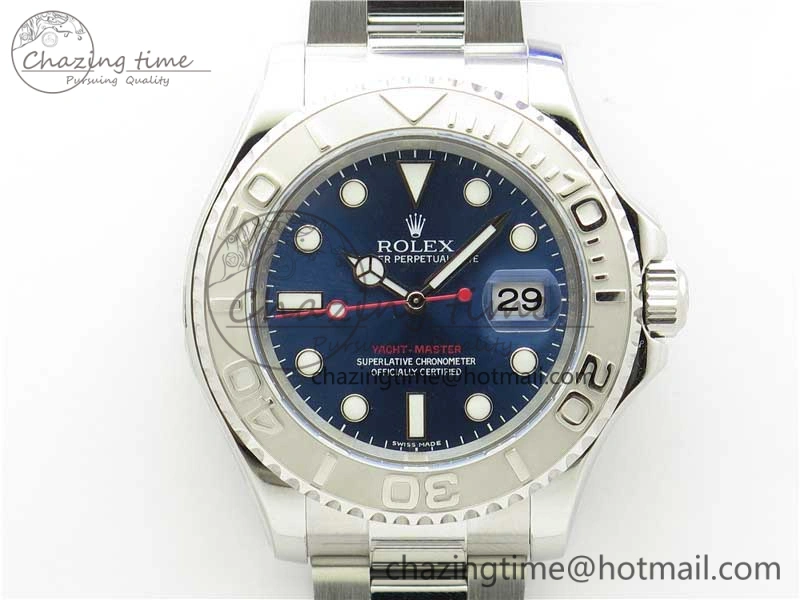 Yacht-Master 116622 ARF 1:1 Best Edition 904L Steel Blue Dial on SS Bracelet SH Elegant 2974
