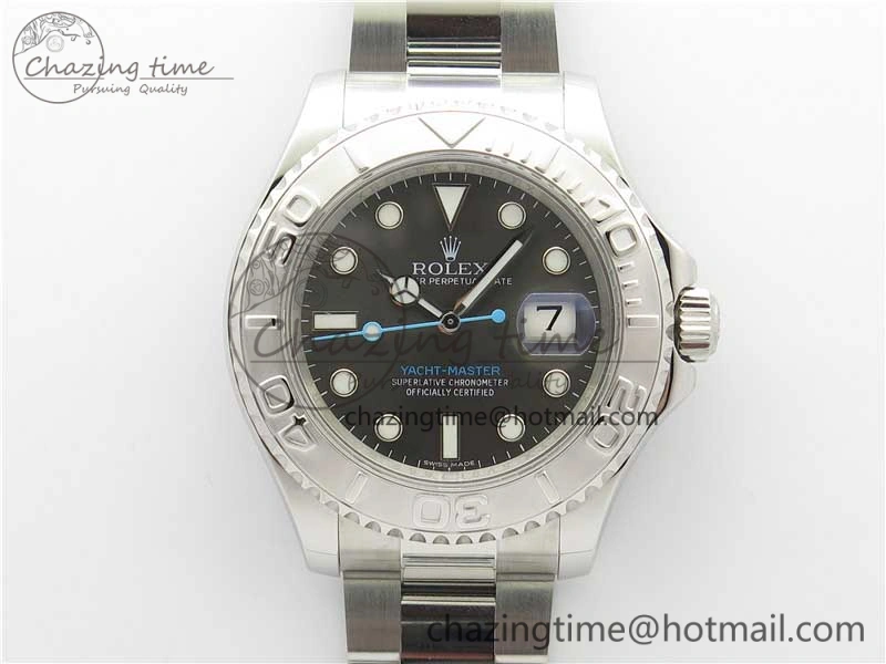 FastDry Yacht-Master 116622 ARF 1:1 Best Edition 904L Steel Gray Dial on SS Bracelet A 3234