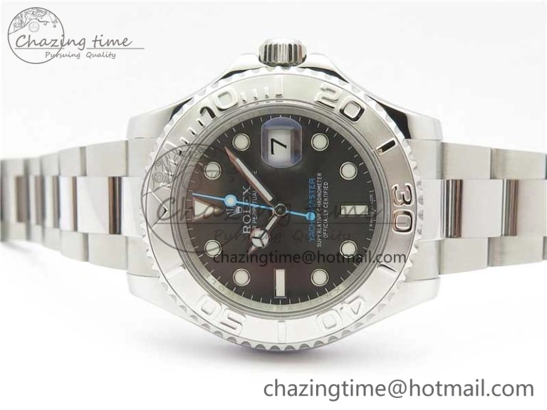 FastDry Yacht-Master 116622 ARF 1:1 Best Edition 904L Steel Gray Dial on SS Bracelet A 3234