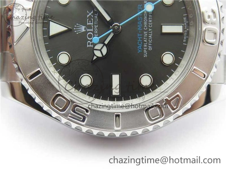 FastDry Yacht-Master 116622 ARF 1:1 Best Edition 904L Steel Gray Dial on SS Bracelet A 3234