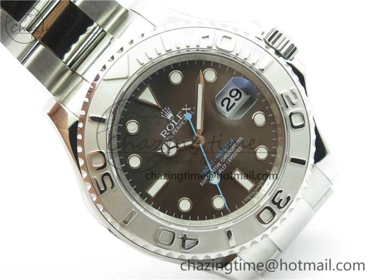 Yacht-Master 116622 ARF 1:1 Best Edition 904L Steel Gray Dial on SS Bracelet SH Durable 2975
