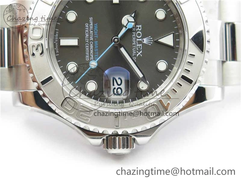 Yacht-Master 116622 ARF 1:1 Best Edition 904L Steel Gray Dial on SS Bracelet SH Durable 2975