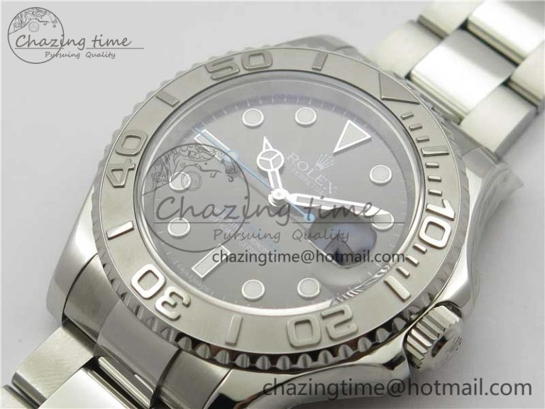 Yacht-Master 116622 ARF 1:1 Best Edition 904L Steel Gray Dial on SS Bracelet SH Durable 2975