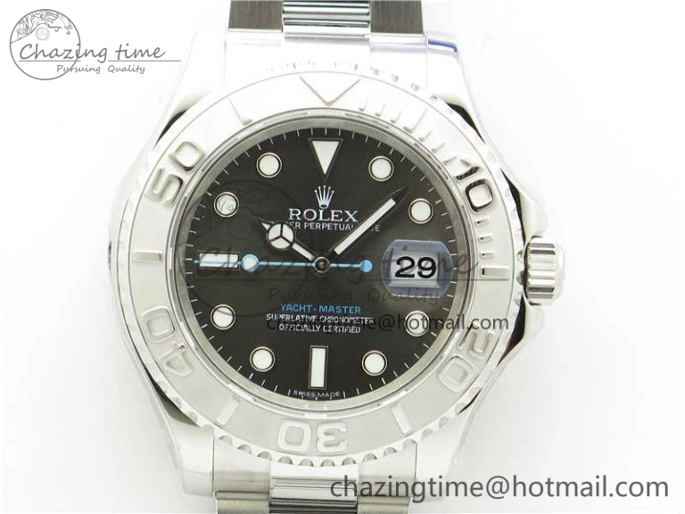 Yacht-Master 116622 ARF 1:1 Best Edition 904L Steel Gray Dial on SS Bracelet SH Durable 2975
