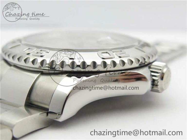 OnTrend Yacht-Master 116622 ARF 1:1 Best Edition 904L Steel Silver Dial on SS Bracelet A 3235
