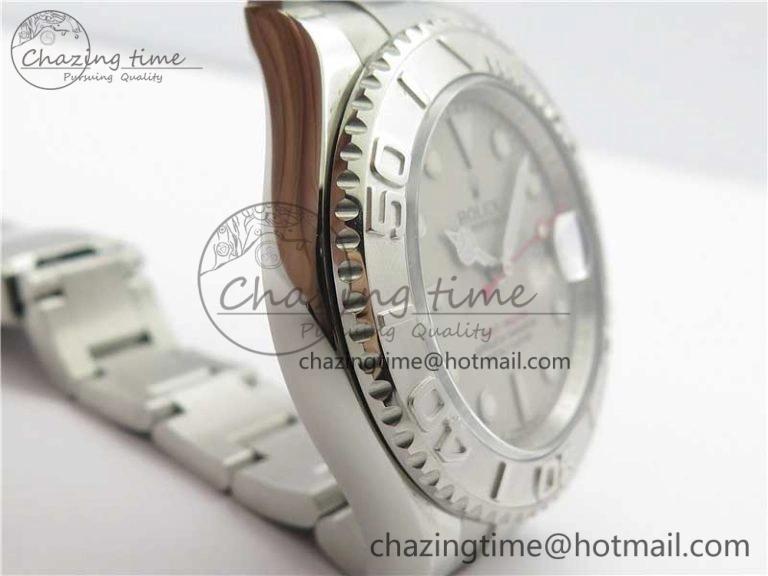 OnTrend Yacht-Master 116622 ARF 1:1 Best Edition 904L Steel Silver Dial on SS Bracelet A 3235