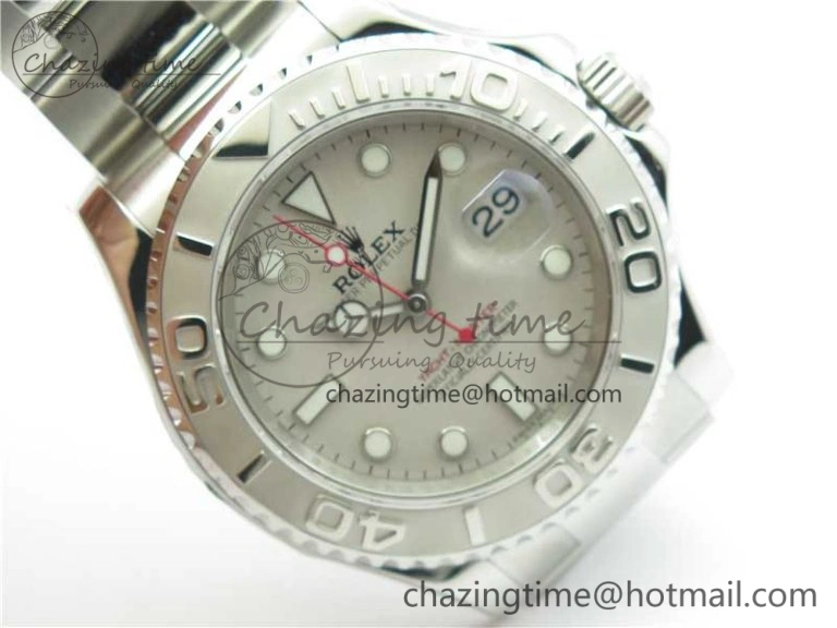 Yacht-Master 116622 ARF 1:1 Best Edition 904L Steel Silver Dial on SS Bracelet SH Minimalist 2971