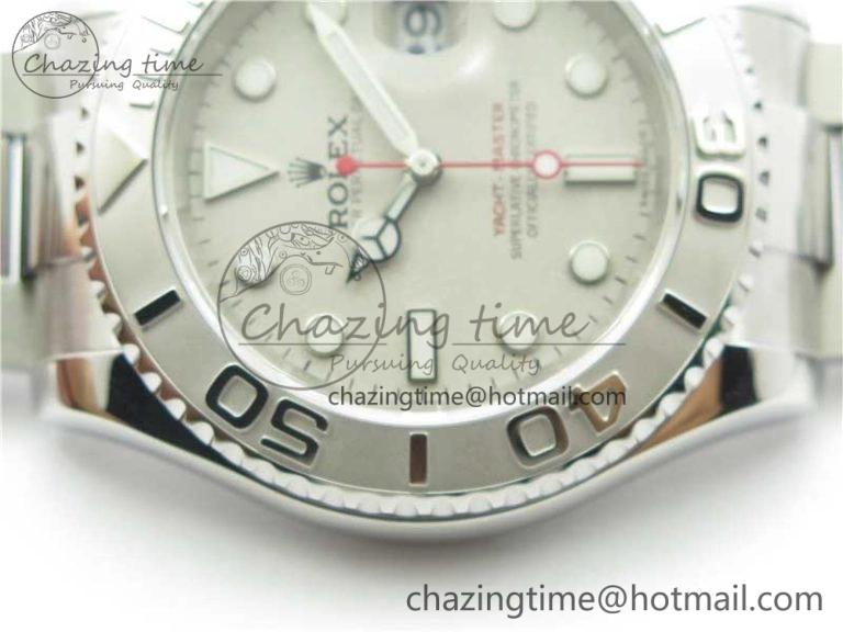 Yacht-Master 116622 ARF 1:1 Best Edition 904L Steel Silver Dial on SS Bracelet SH Minimalist 2971